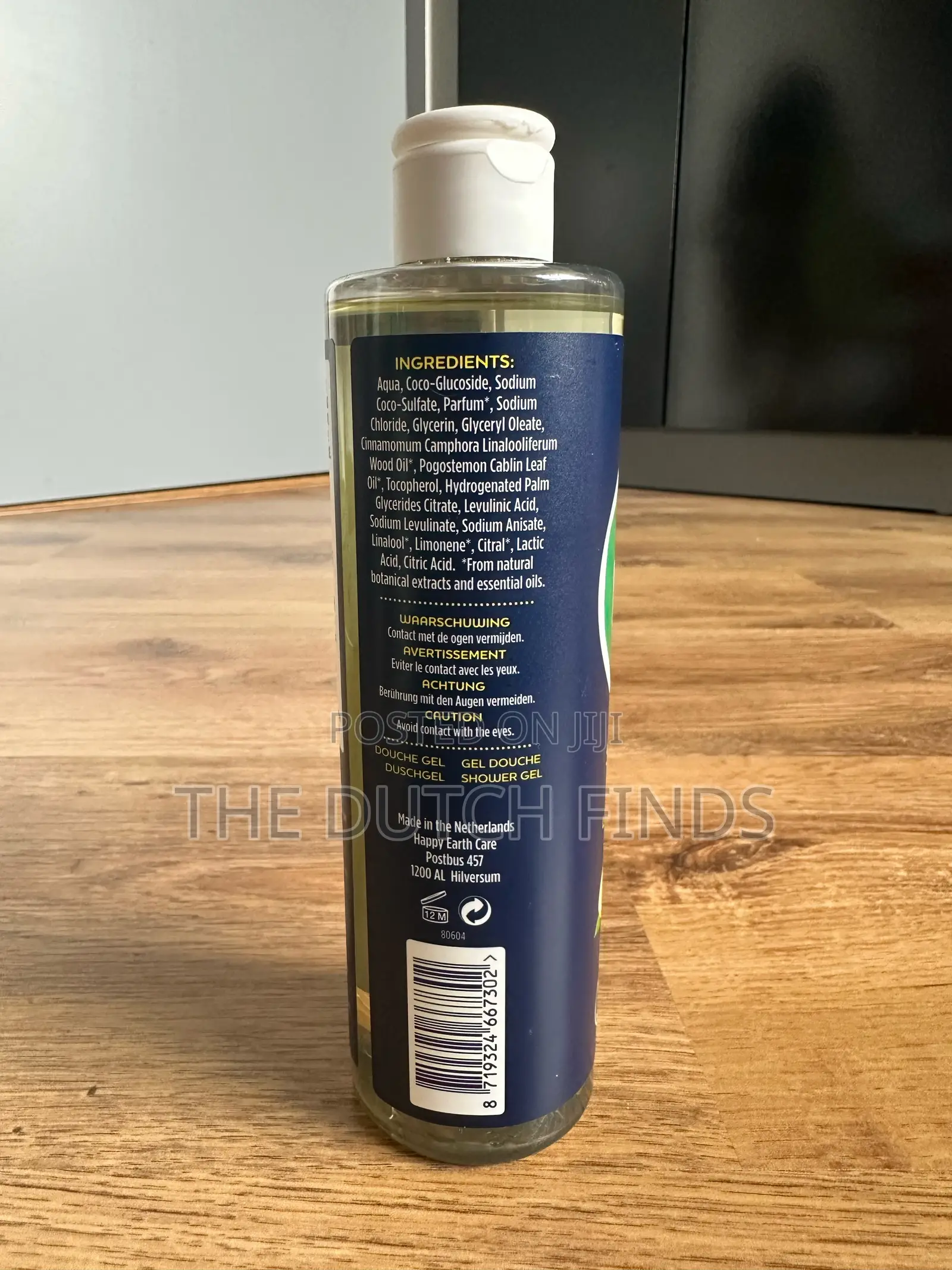 Fresh Eco Friendly  Happy Earth Natural Shower Gel