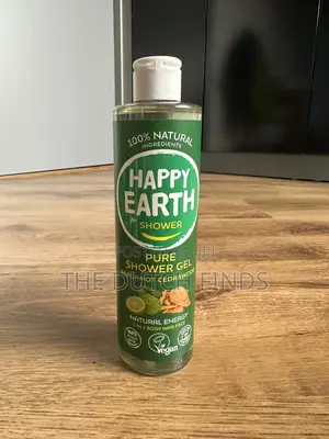 Happy Earth Pure Shower Gel – Natural Energy Boost 