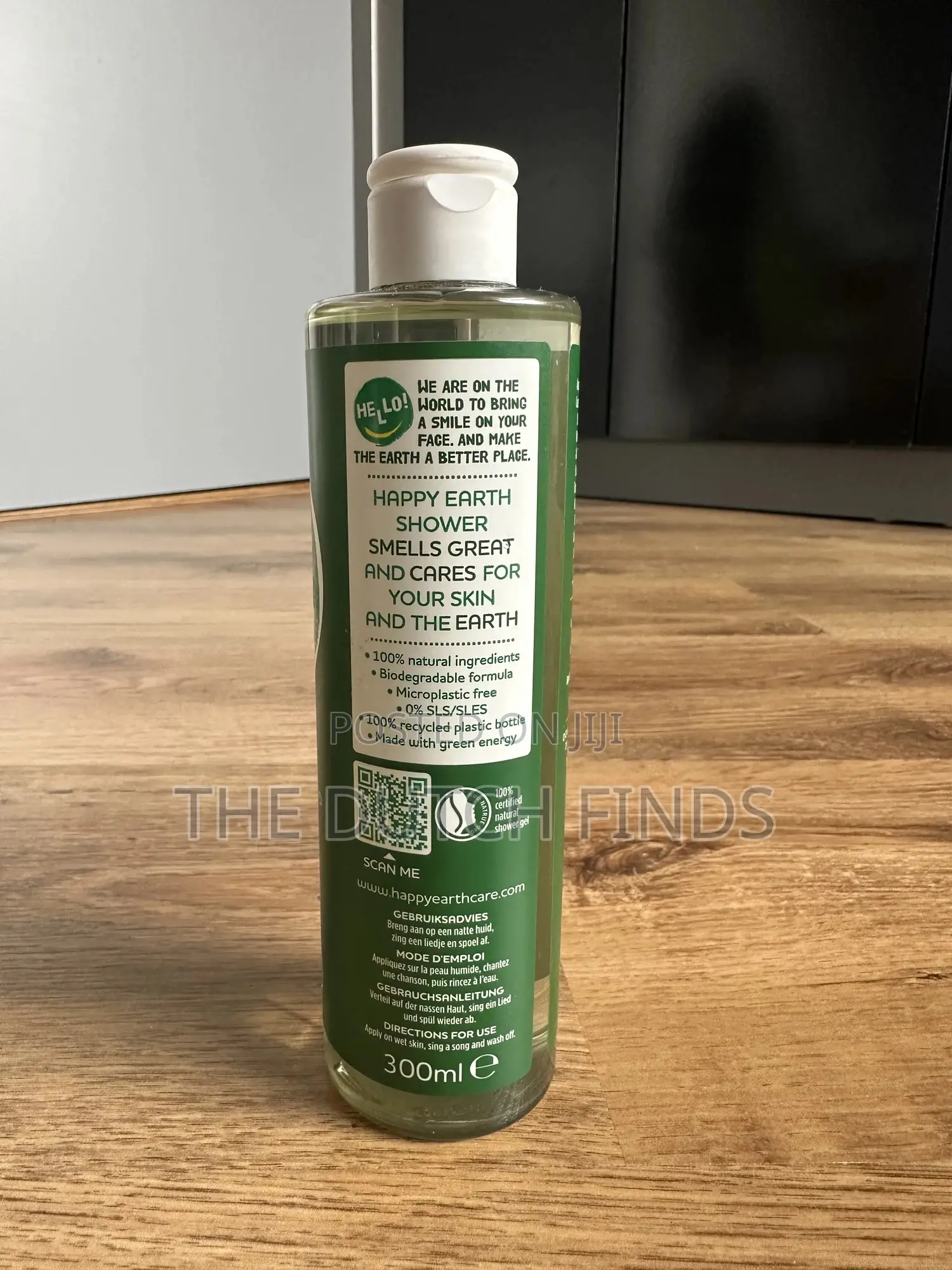 Happy Earth Pure Shower Gel – Natural Energy Boost 
