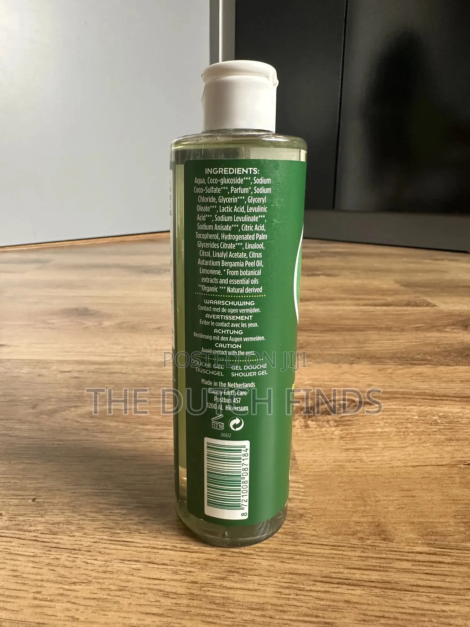 Happy Earth Pure Shower Gel – Natural Energy Boost 