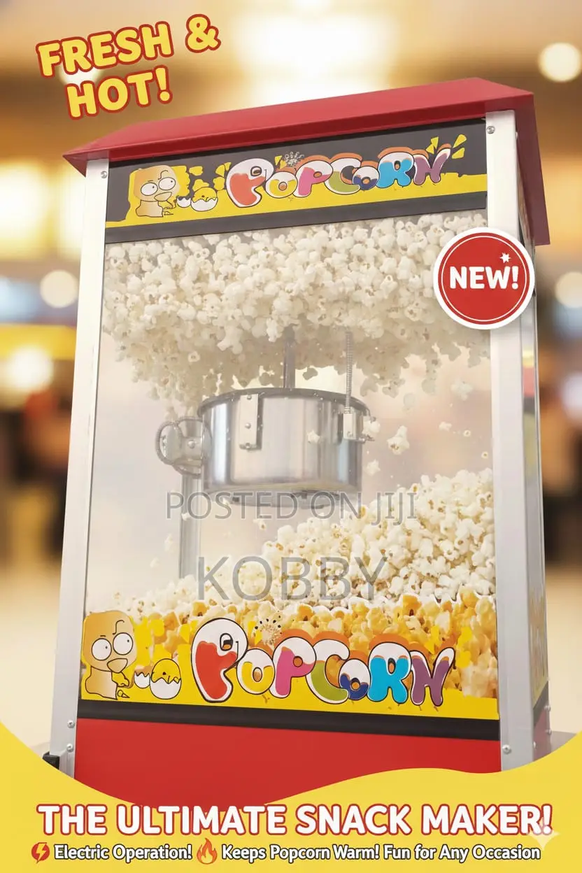 Automatic Commercial Electric Popcorn Machine