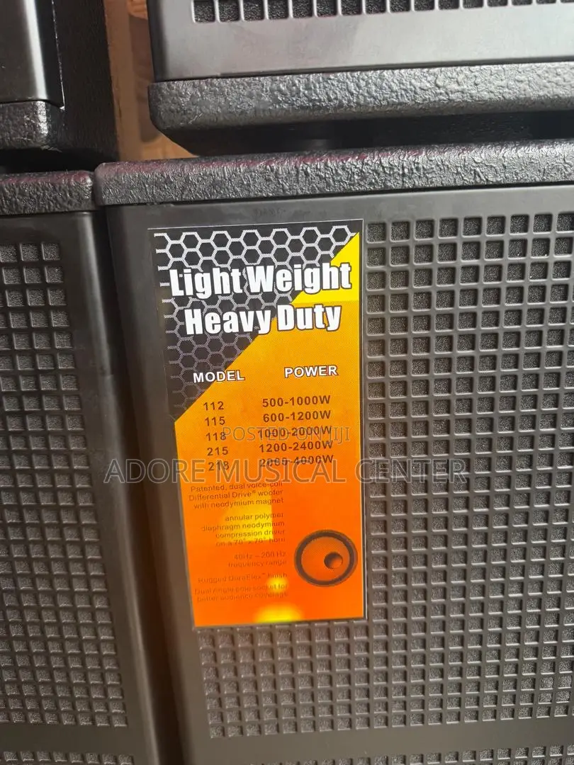 Ev Full Range 1pair Speaker 15inches