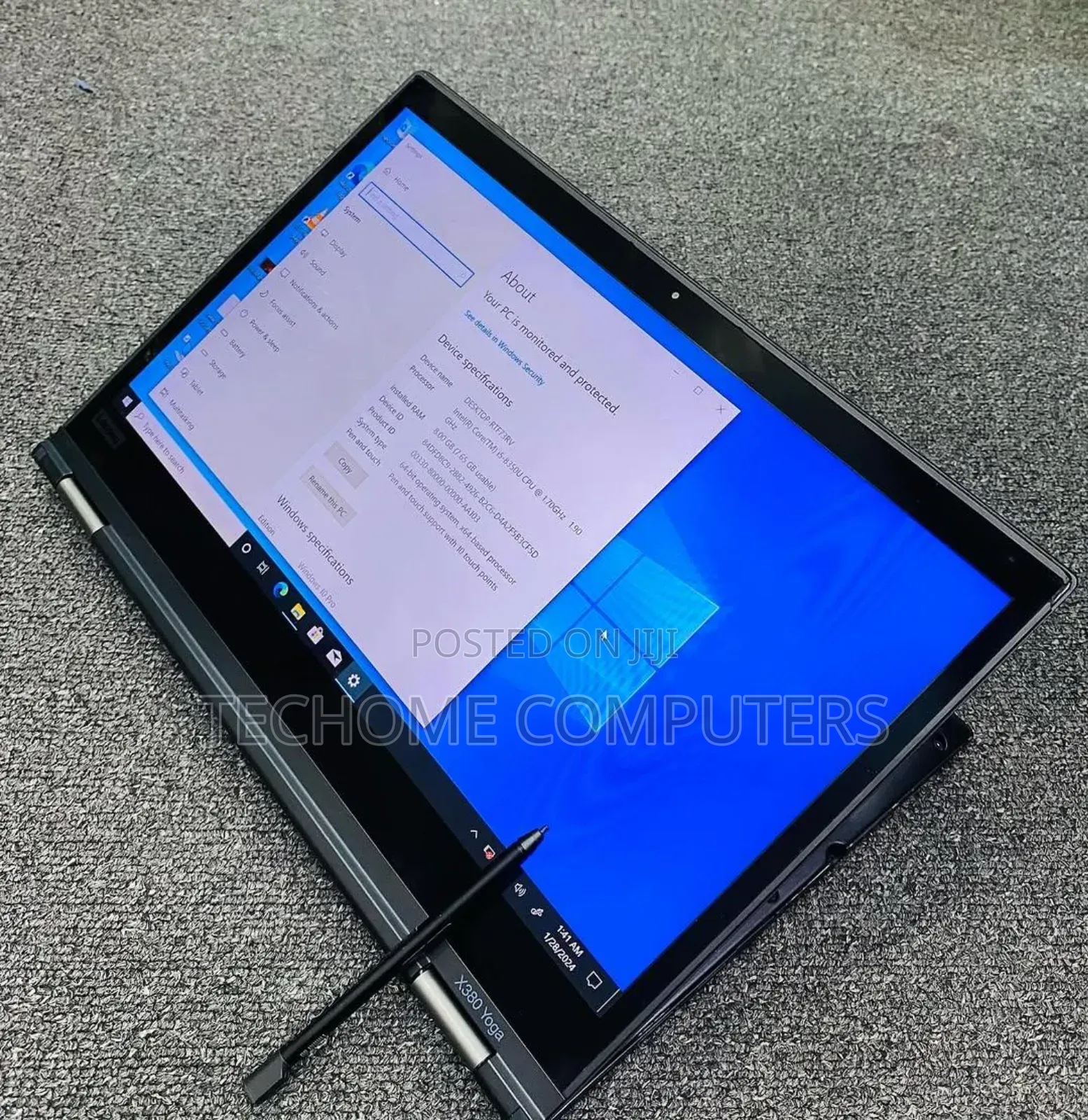 Laptop Lenovo ThinkPad X380 Yoga 8GB Intel Core i5 SSD 256GB