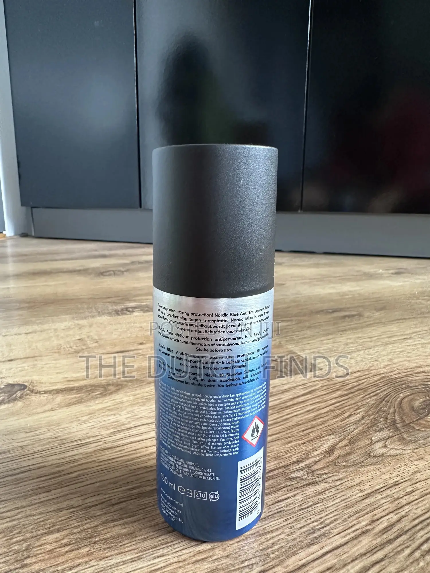 Vogue Men Nordic Blue Deodorant – 48h Strong Protection