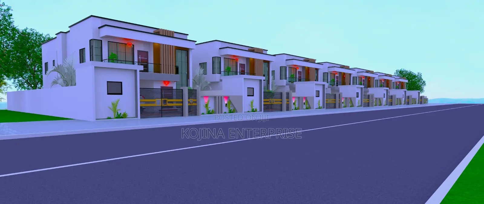 4bdrm Townhouse/Terrace in Good Link Estate, Kumasi Metropolitan