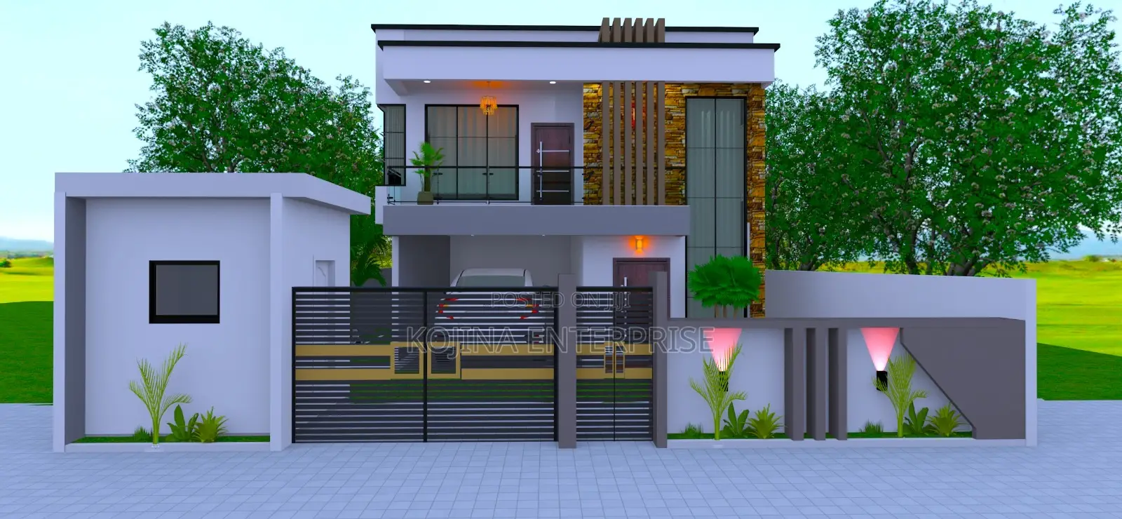 4bdrm Townhouse/Terrace in Good Link Estate, Kumasi Metropolitan