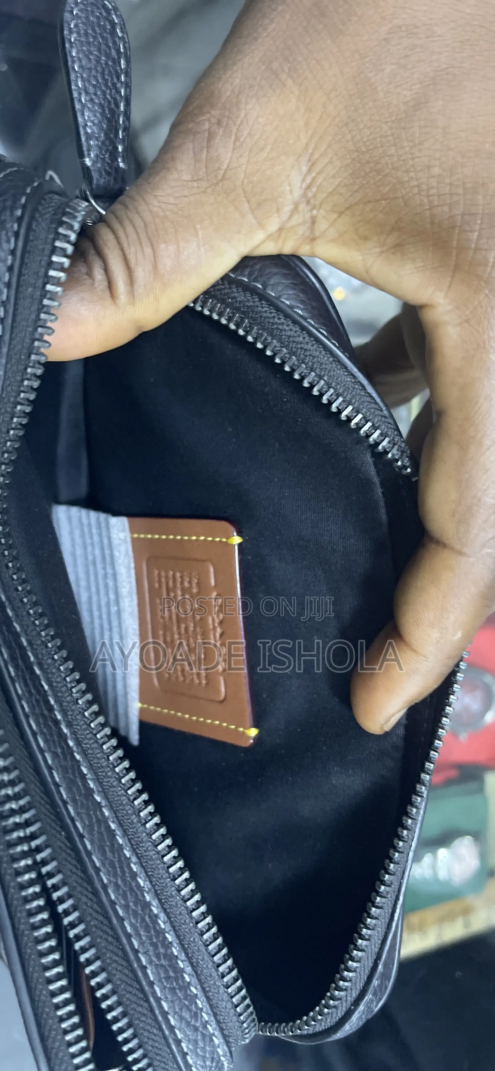 Original Coach Bag No Shoulder Handle
