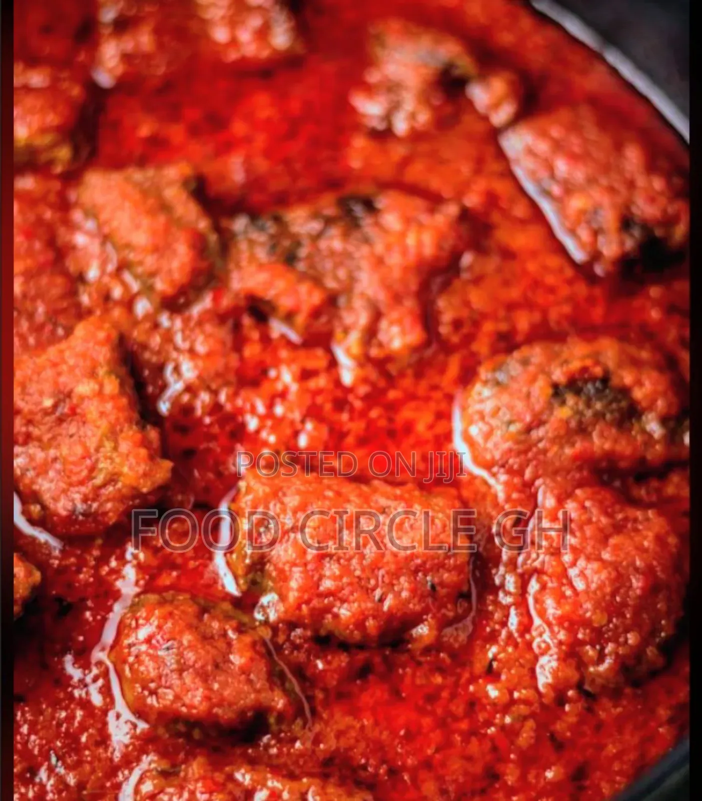 Beef Tomato Stew(Ghanaian Style)