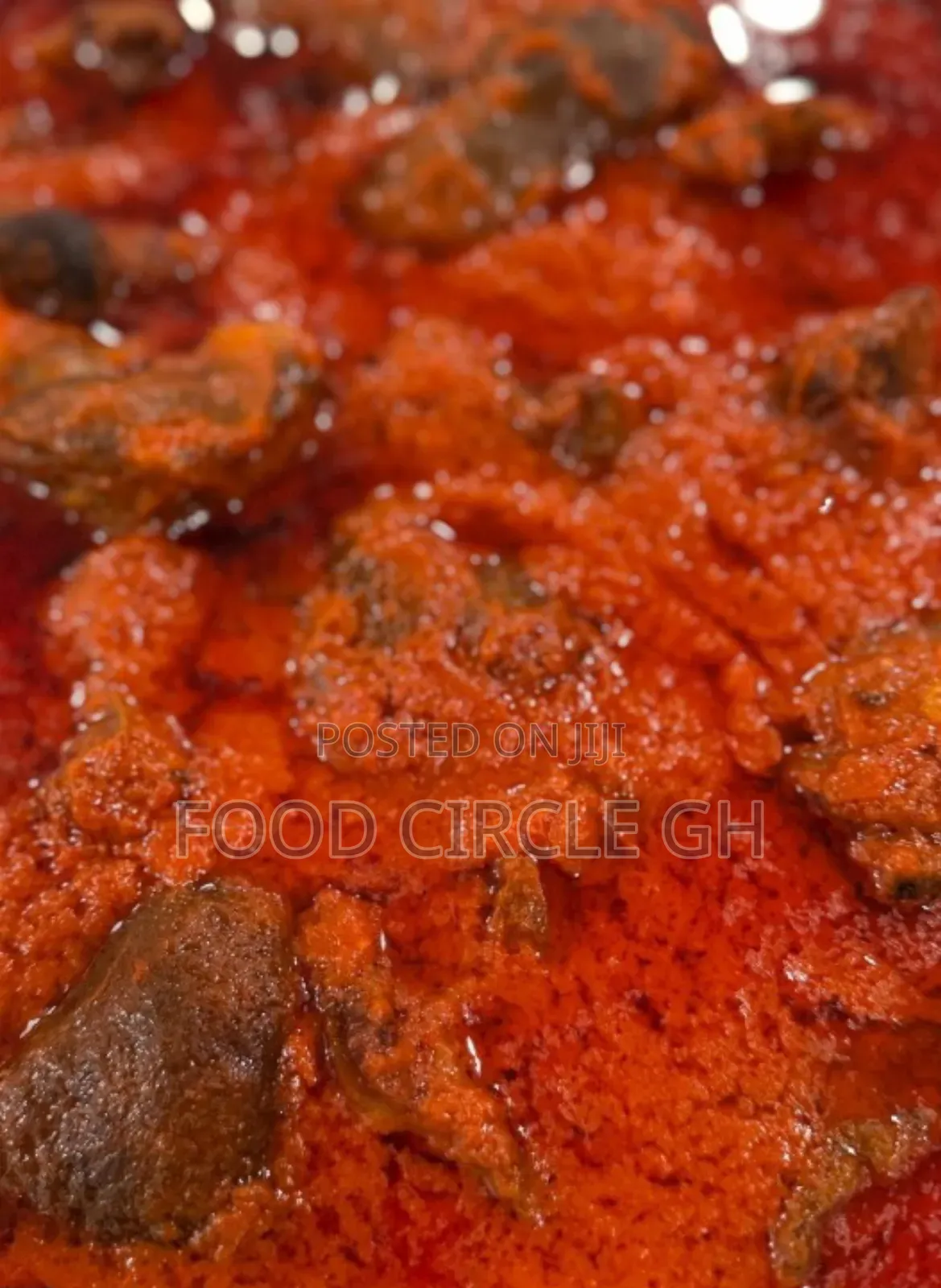 Goat Meat Tomato Stew(Ghanaian Style)