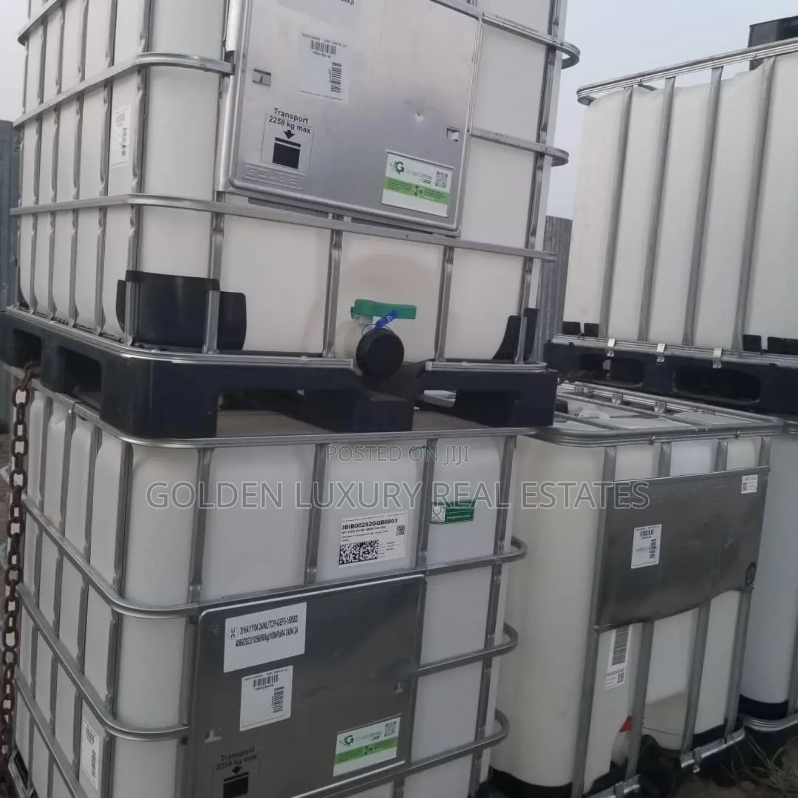 White Ibc Water Tank