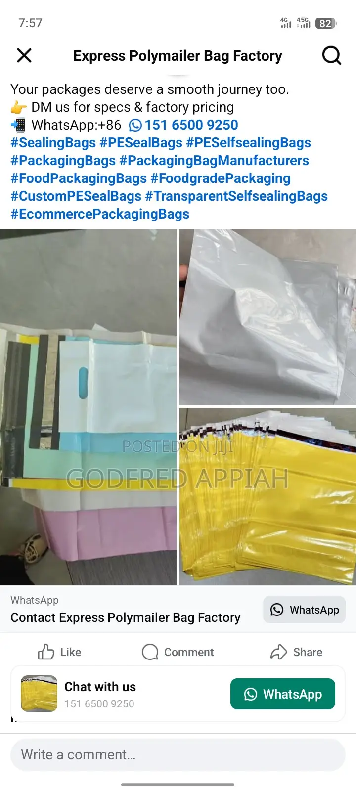 Poly Bag Branding