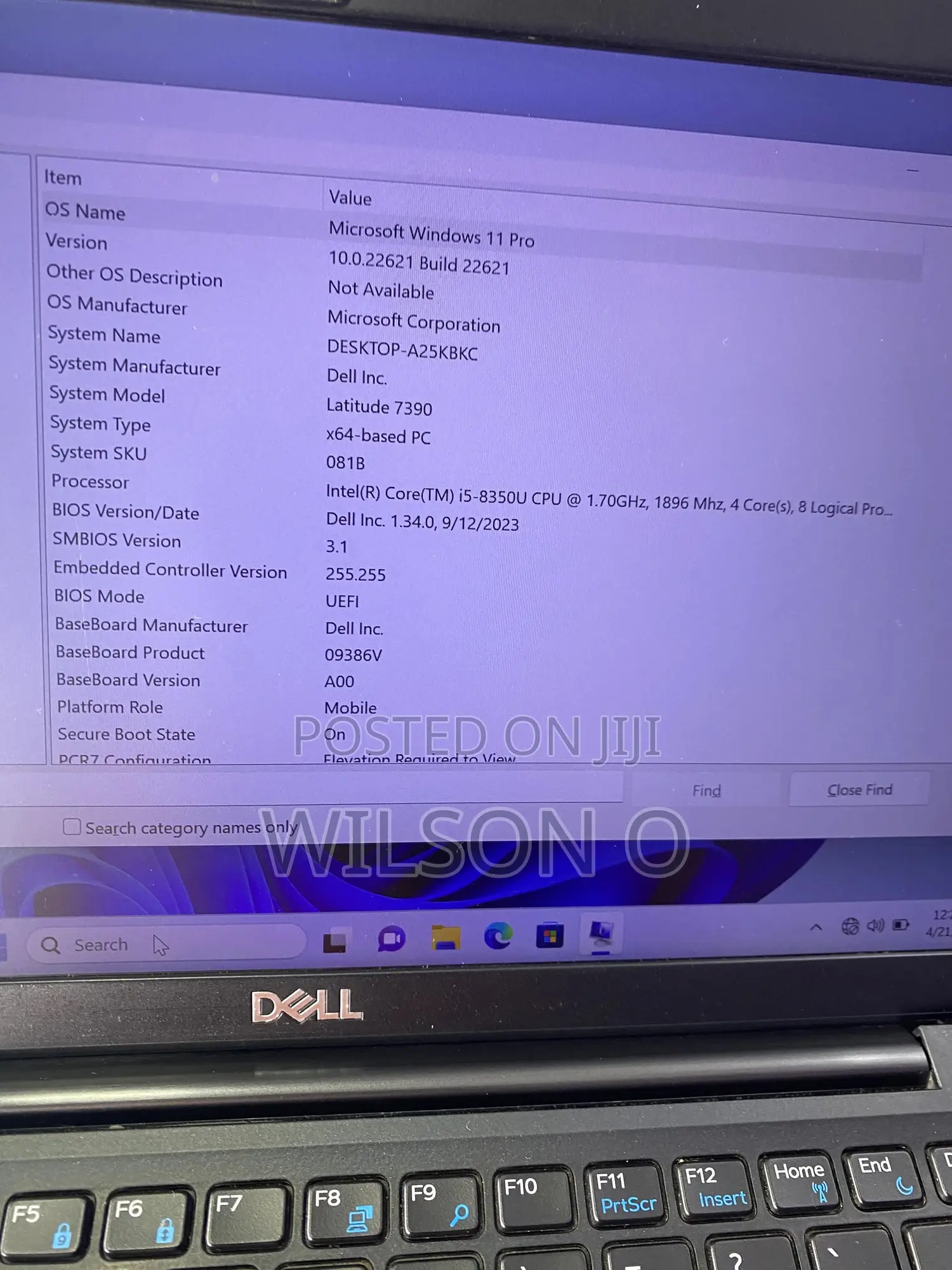 Laptop Dell Latitude 7390 8GB Intel Core i5 SSD 128GB