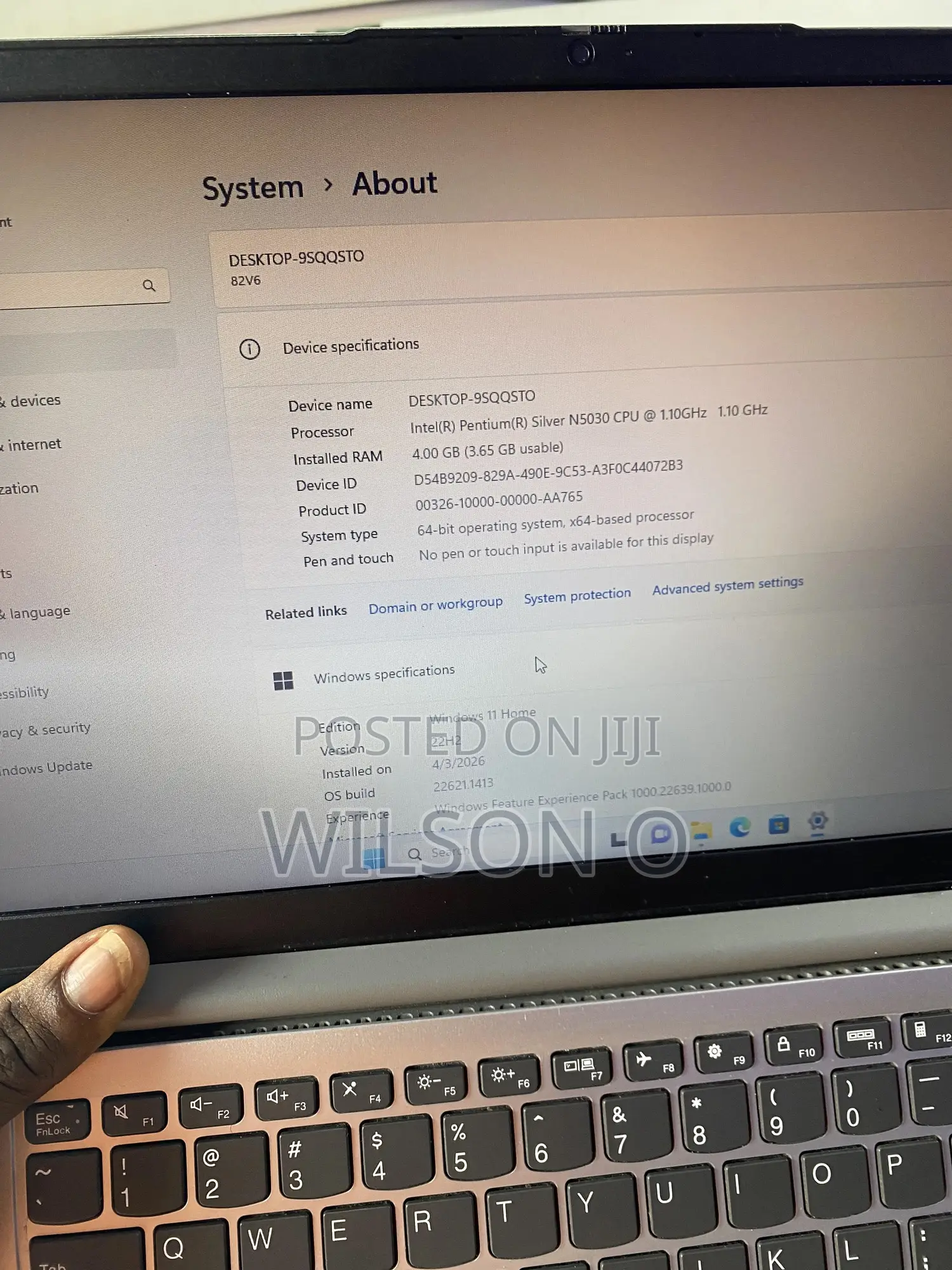 Laptop Lenovo IdeaPad 310 4GB Intel SSD 128GB