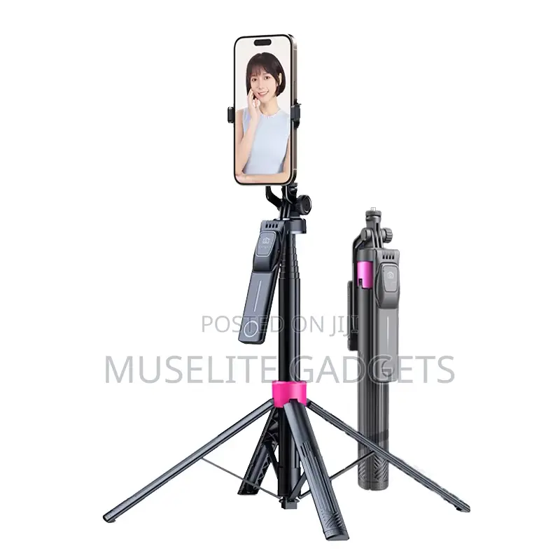 360° Rotation Selfie Stick Tripod - Handheld, Stable, Adjustable