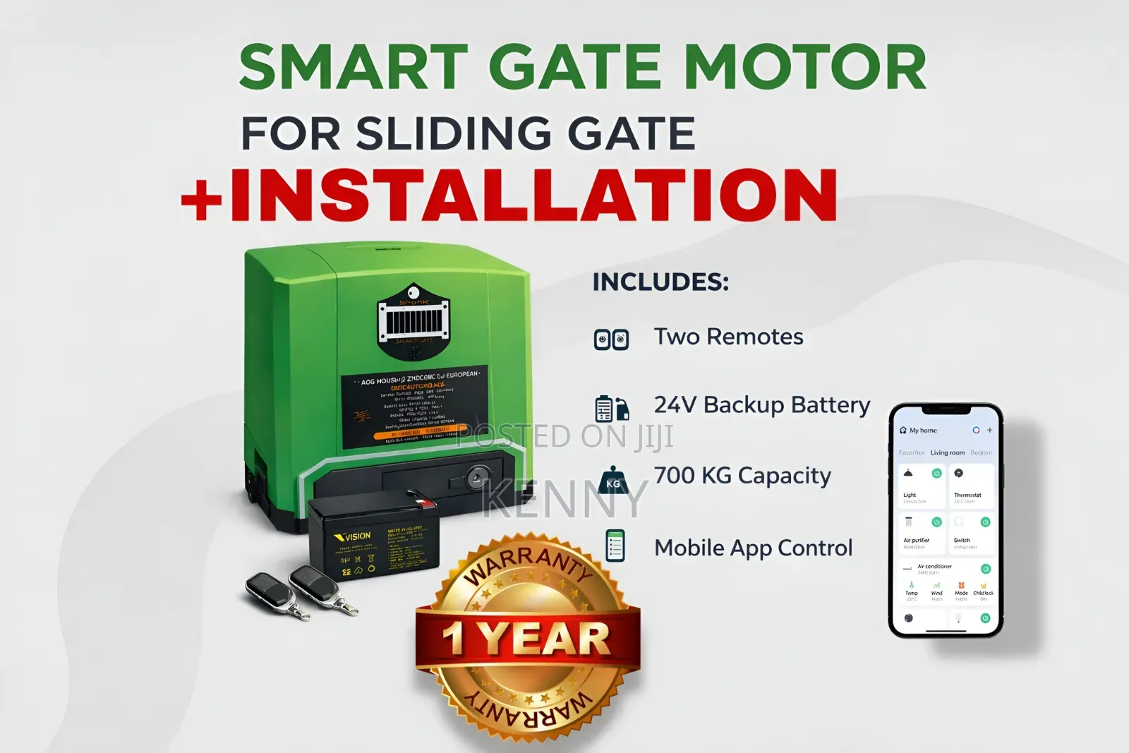 Smart Gate Motor Plus Installation.