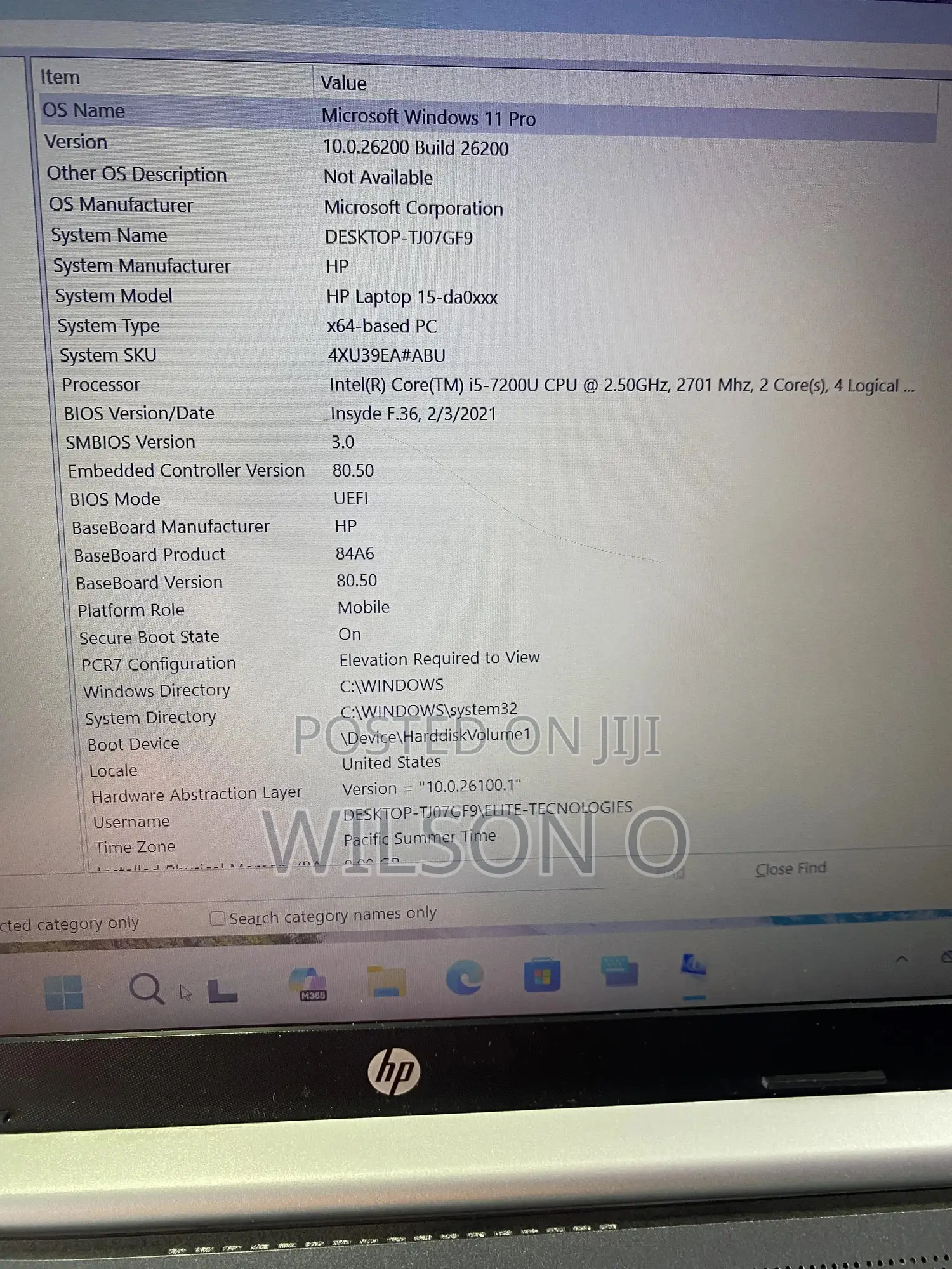 Laptop HP 15 8GB Intel Core i5 SSD 256GB