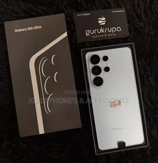 New Samsung Galaxy S26 Ultra 5G 1 TB Silver