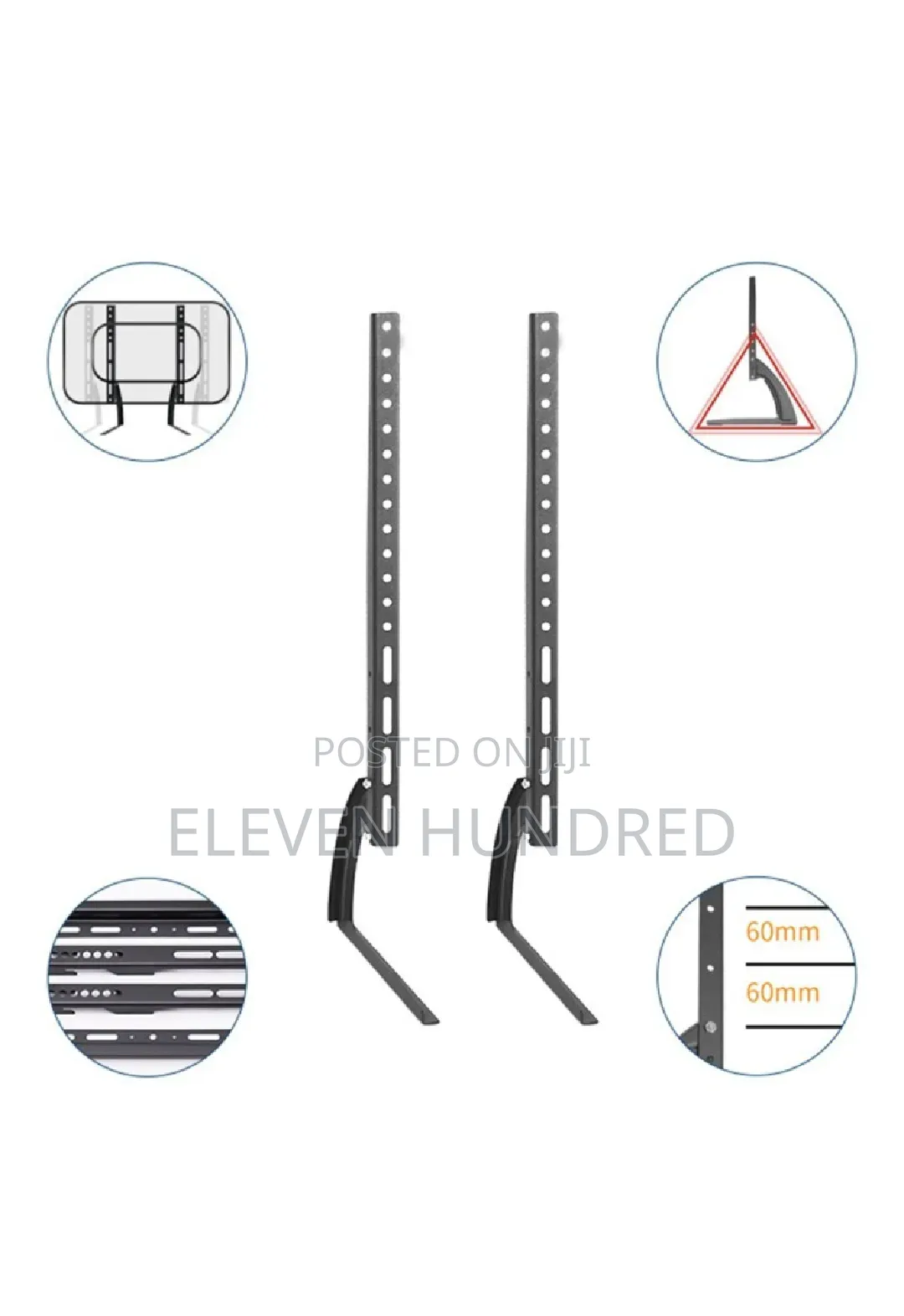 Universal Tv Mount Stand Metal(39 to 70inch)
