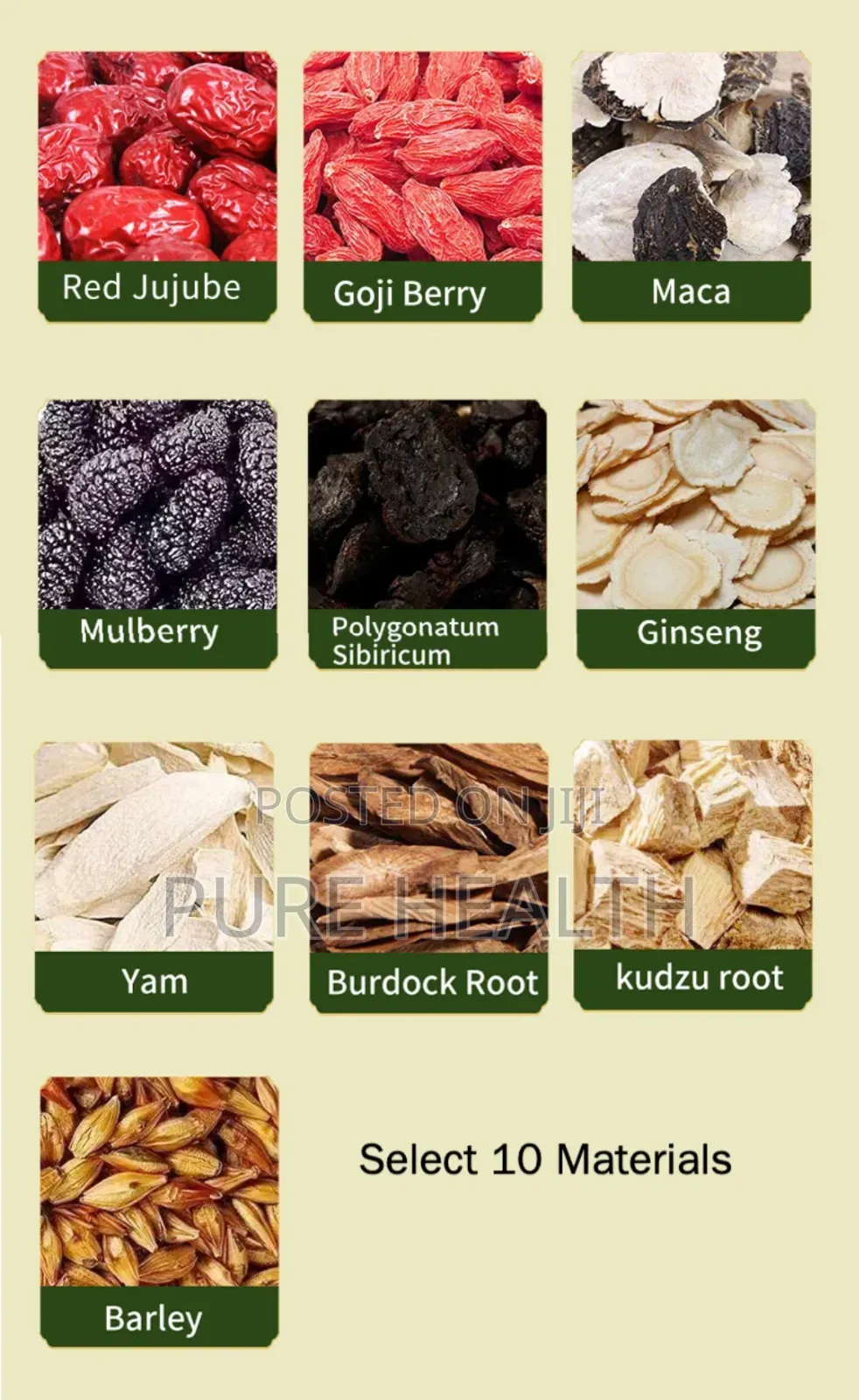 10 Treasure Ginseng Tea( 30 in a Pack)