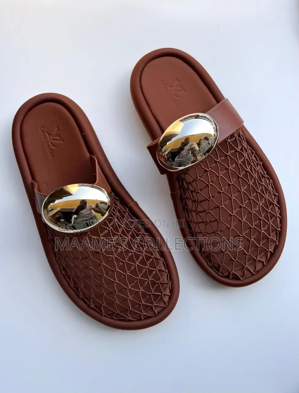 Zara Mesh Slip-on Flat Sandals / Slippers