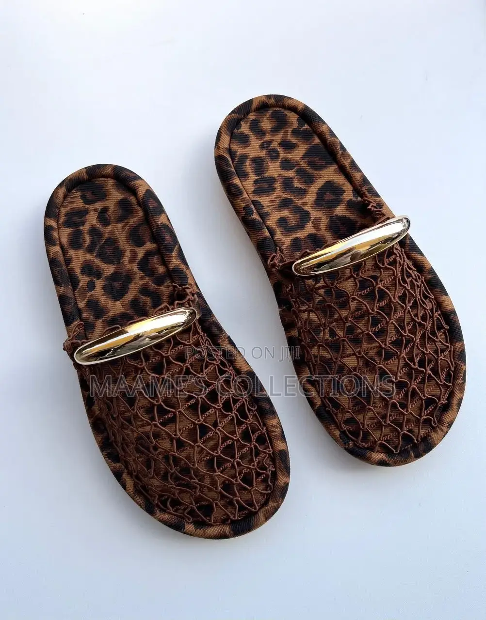 Zara Mesh Slip-on Flat Sandals / Slippers