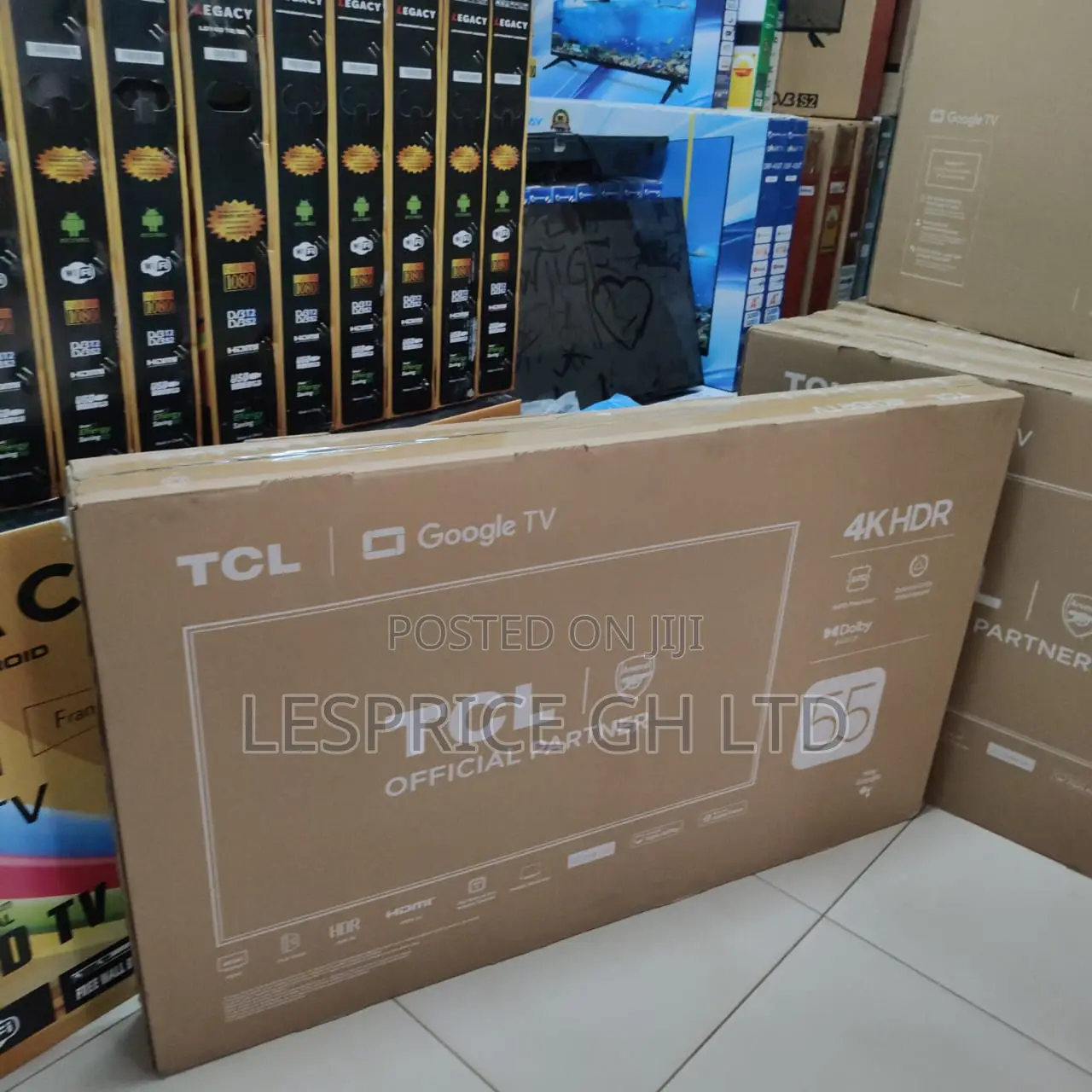 TCL 55 Uhd Smart Android Frameless Google Tv