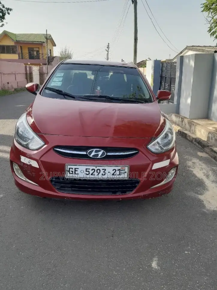 Hyundai Accent 2013 Red