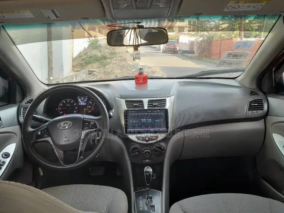 Hyundai Accent 2013 Red