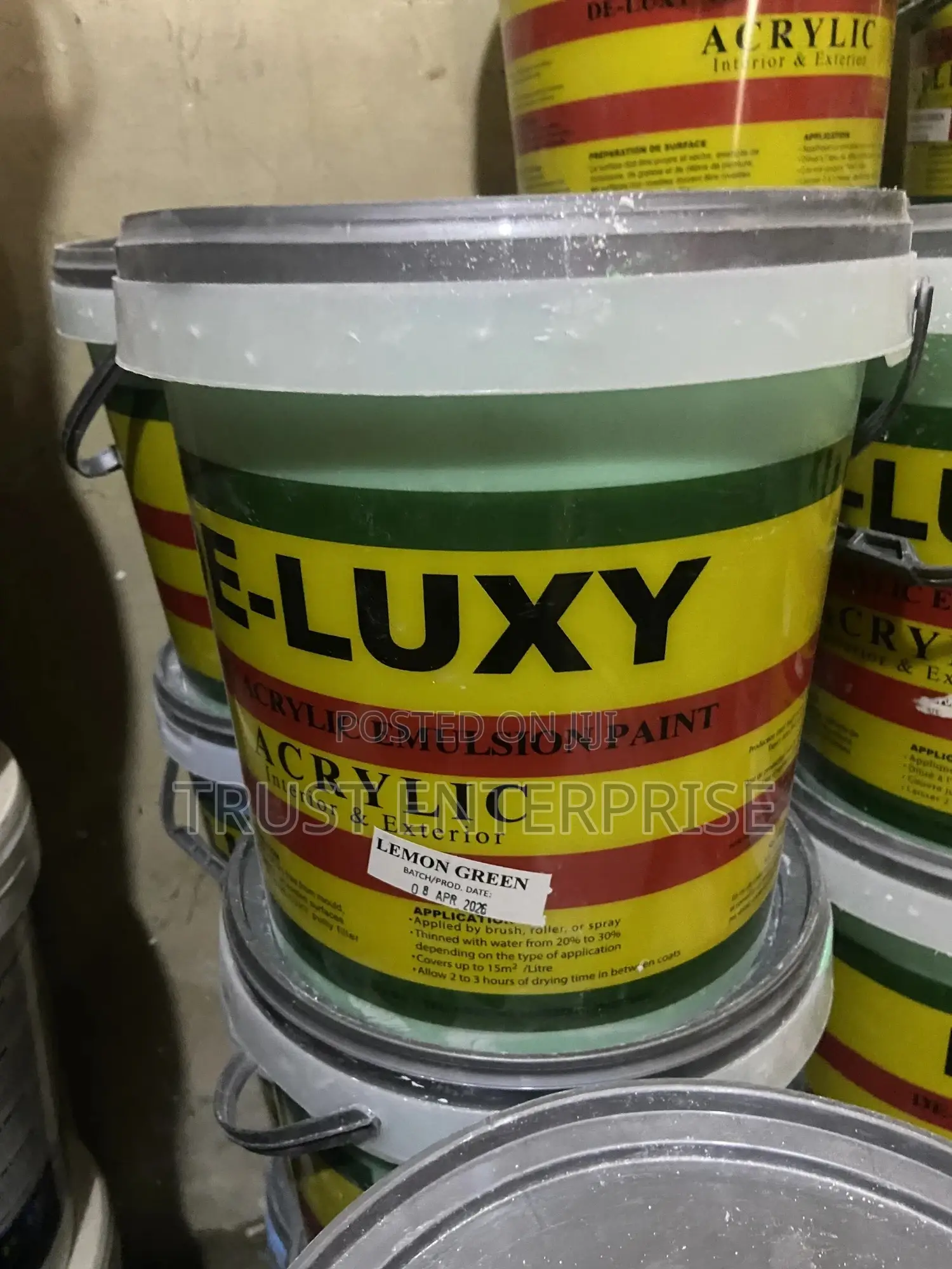 Deluxy Bucket, Gallon, Oil ( Wholesale)