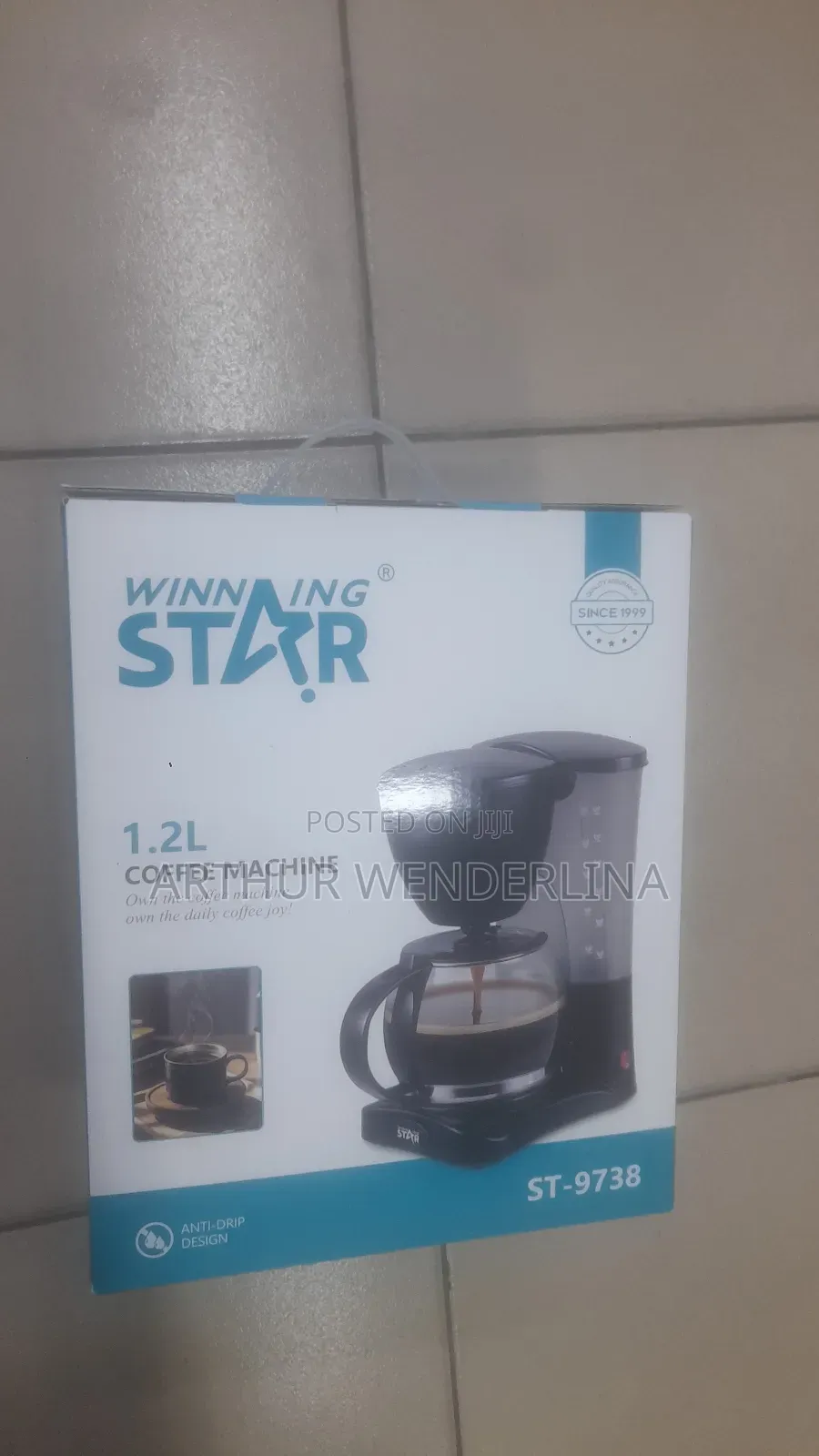 Wnning Star Coffee Maker.1.2liters