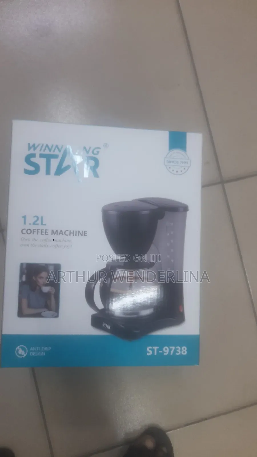Wnning Star Coffee Maker.1.2liters