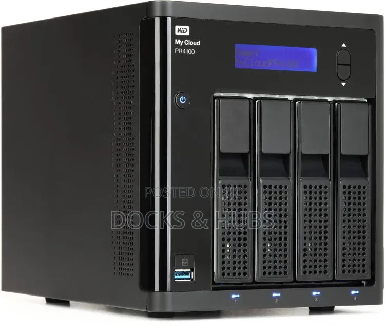 Western Digital(Wd) My Cloud Pr4100 Pro Series Nas Server - 4-bay