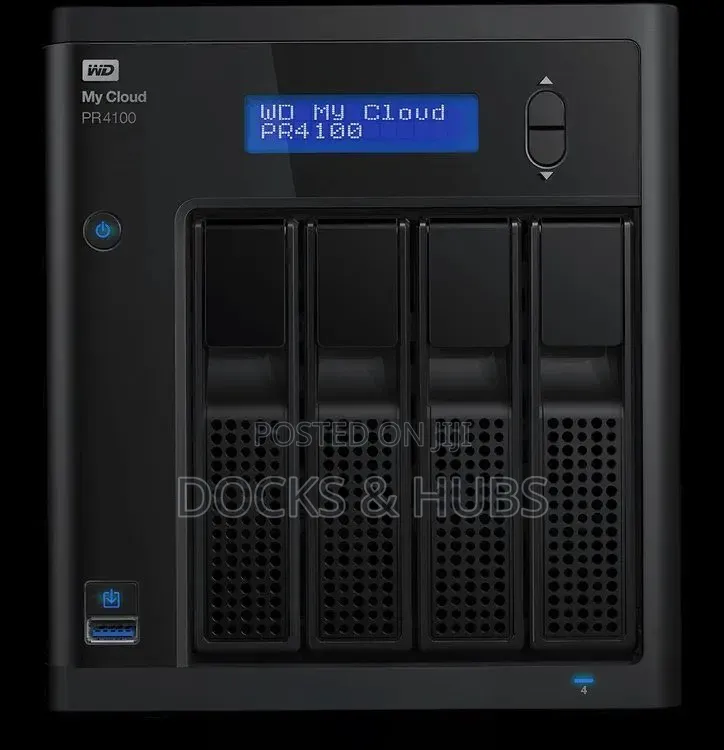 Western Digital(Wd) My Cloud Pr4100 Pro Series Nas Server - 4-bay