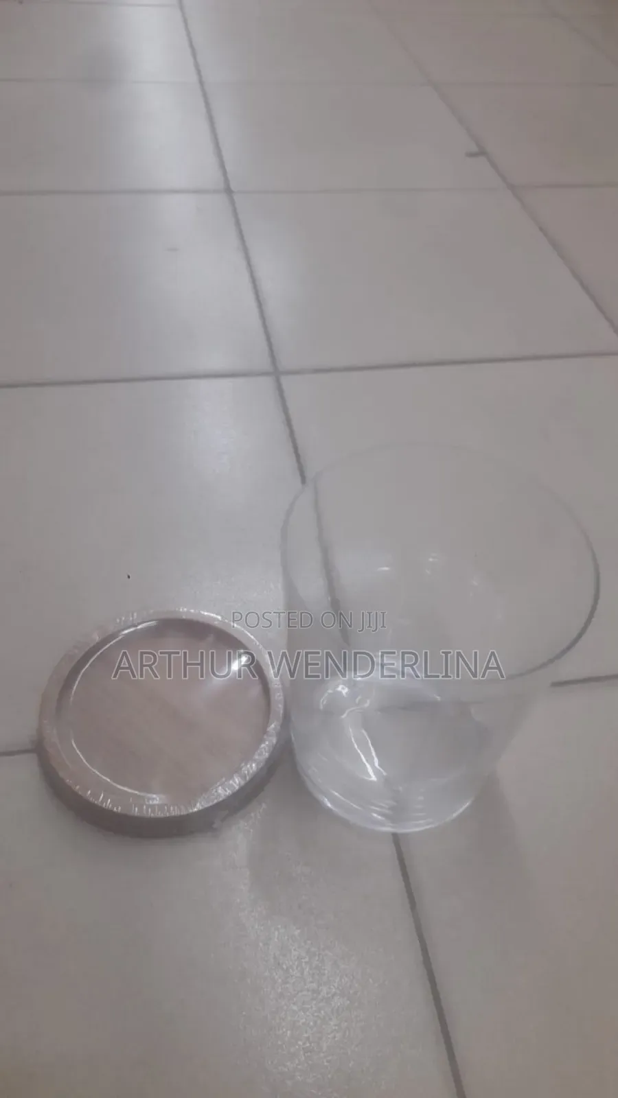 Danny Home Glass Bowl for Ice Cubes