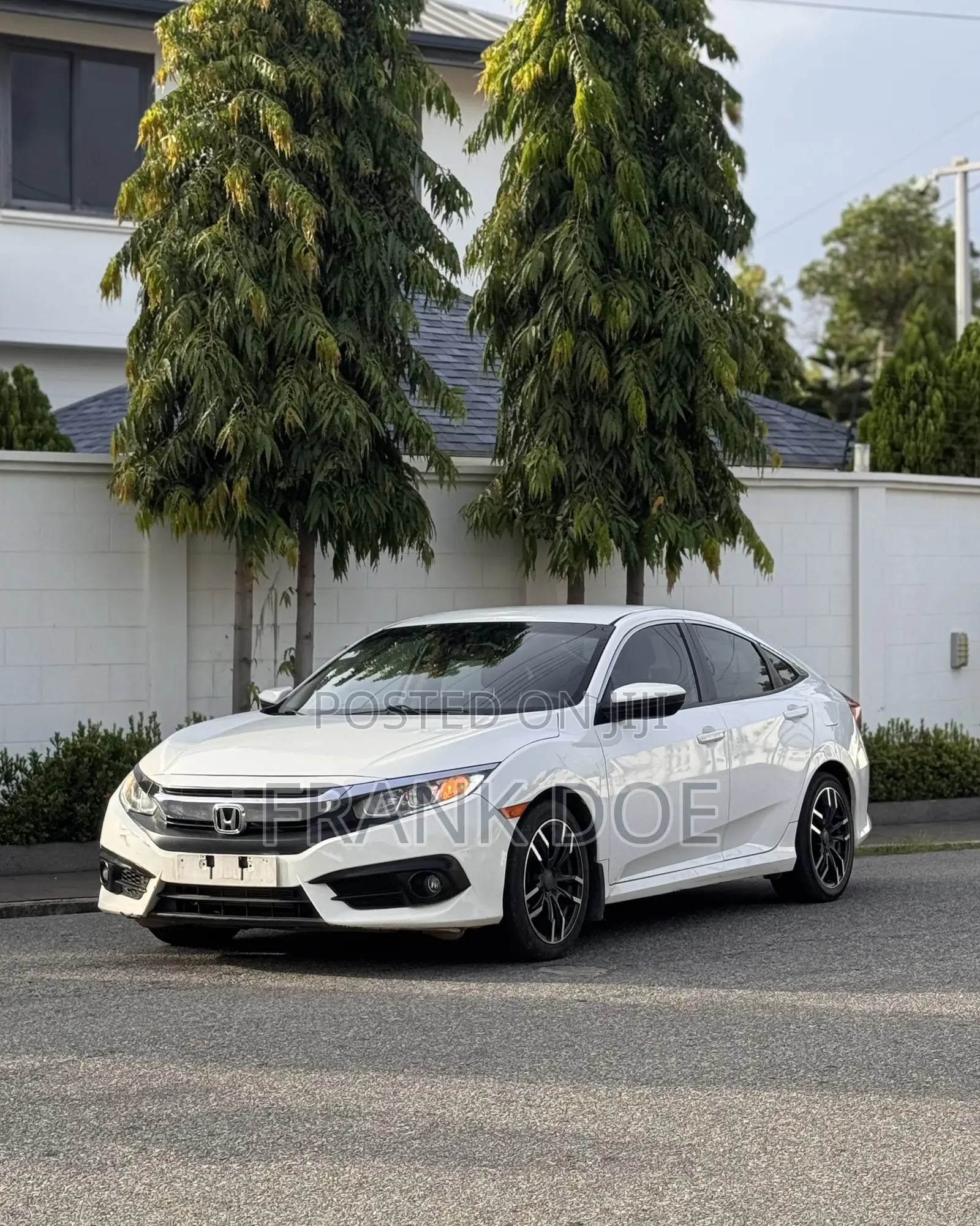 Honda Civic LX 4dr Sedan (2.0L 4cyl) 2016 White