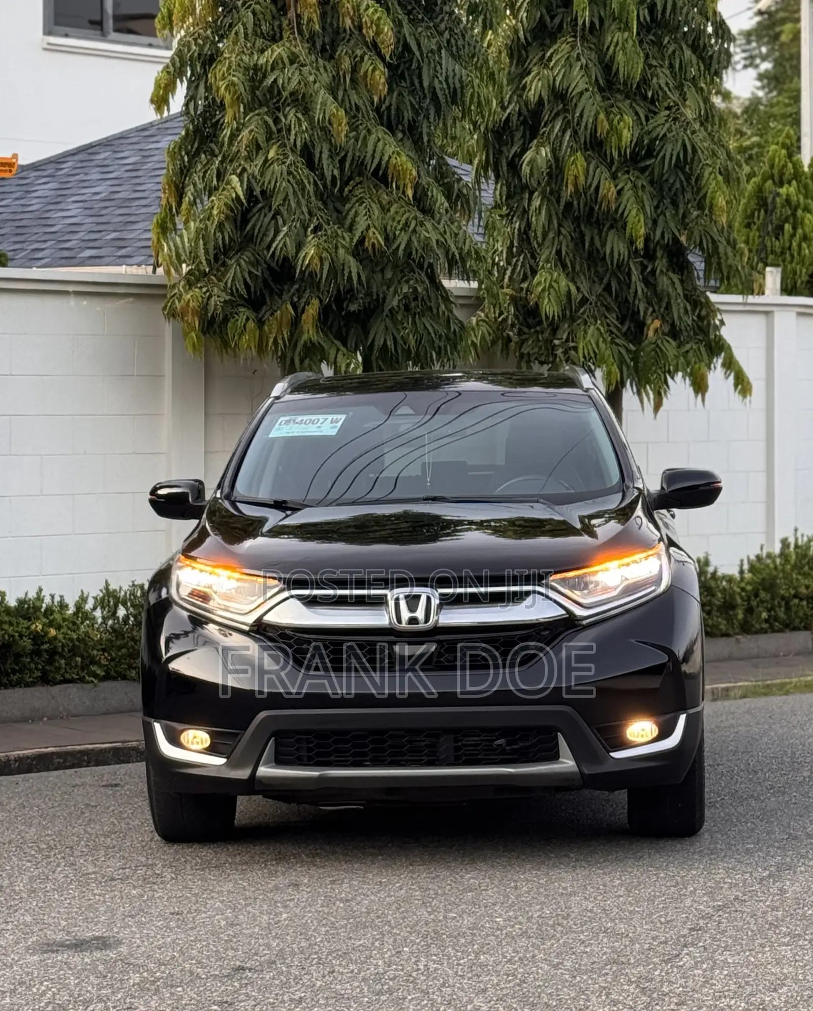 Honda CR-V Touring AWD 2018 Black
