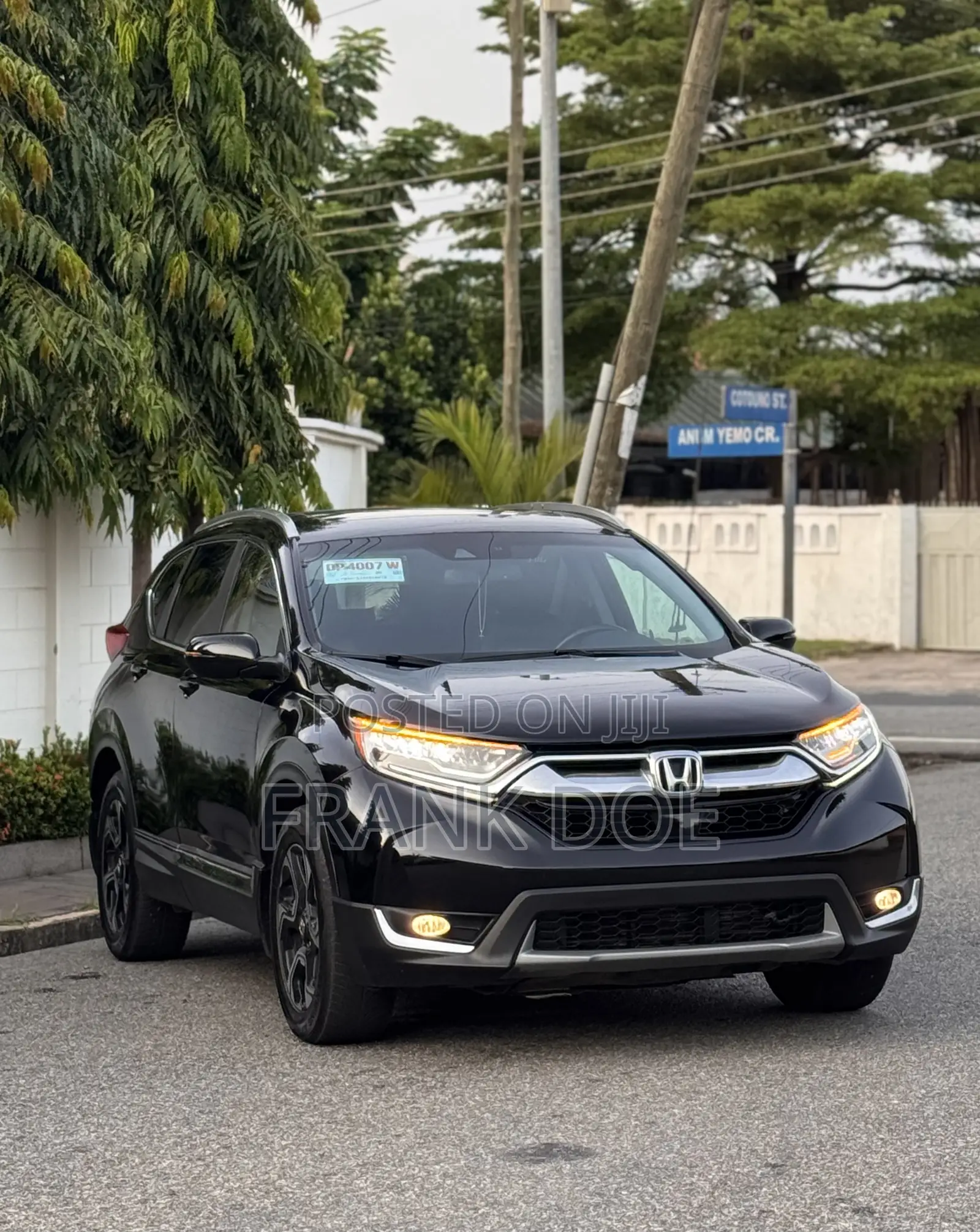 Honda CR-V Touring AWD 2018 Black
