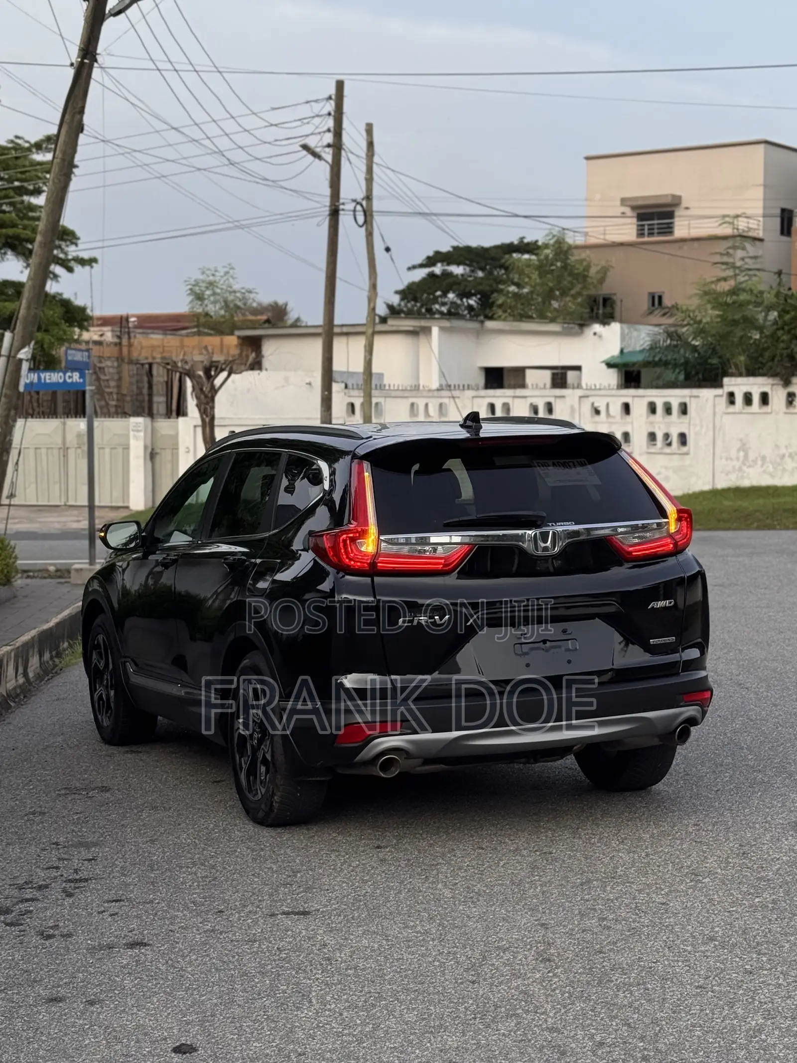 Honda CR-V Touring AWD 2018 Black