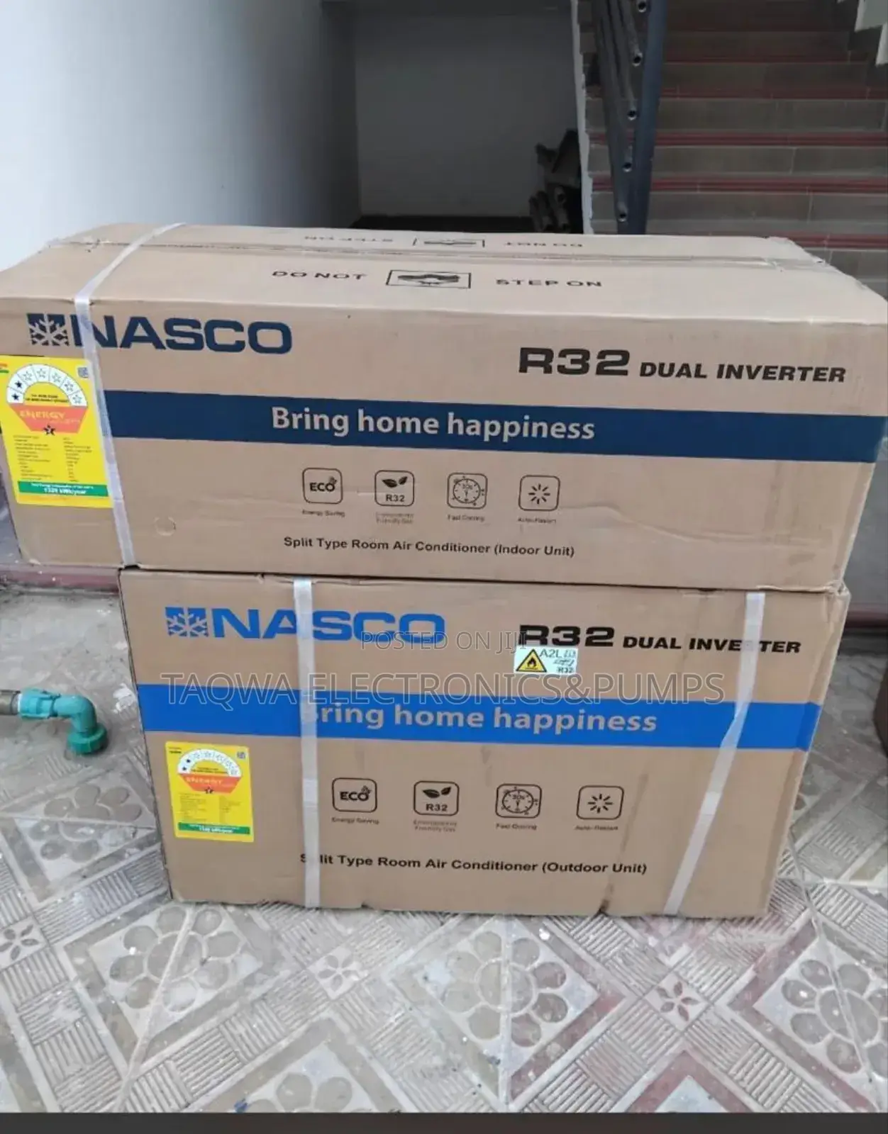 Verily Nasco 1.5hp R32 Dual Inverter Air Conditioner