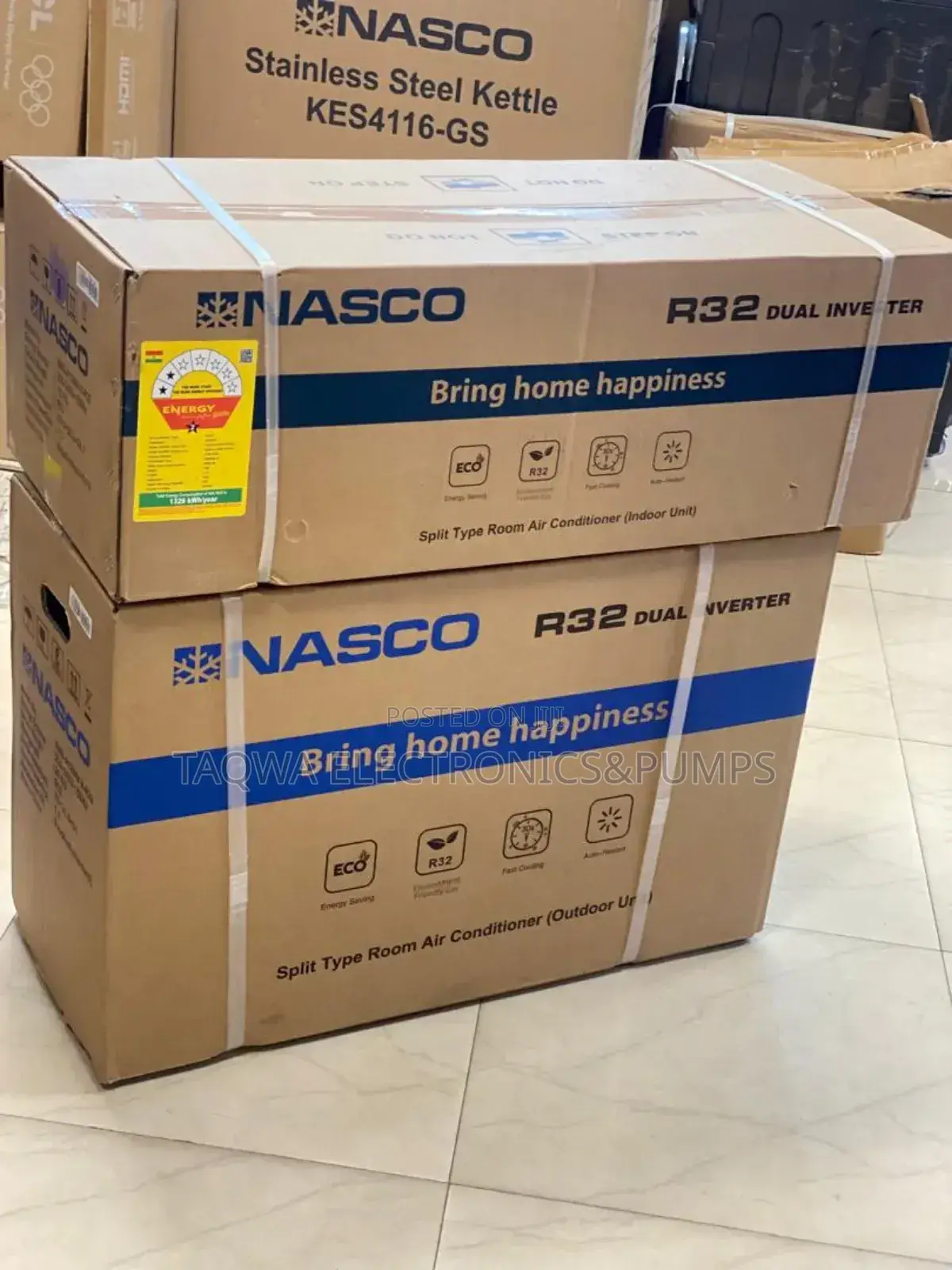 Speedy Cools Nasco 1.5hp Inverter Air Conditioner