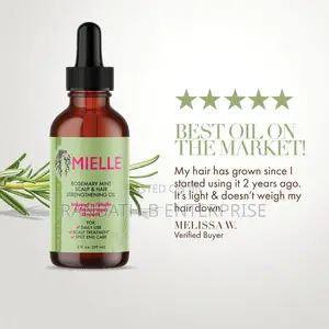 Mielle Rosemary Mint Scalp and Hair Strengthening Oil