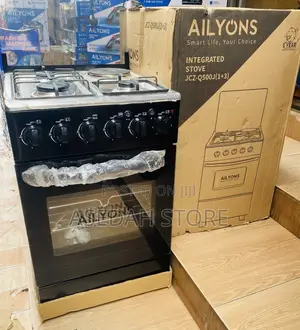 Ailyons 4 Burner Gas Stove With Oven 50*50
