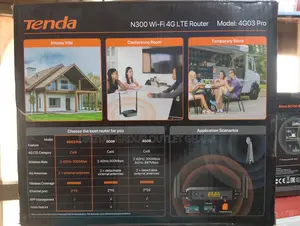 Tenda N300 Wi-Fi 4g Lte Sim Card Router