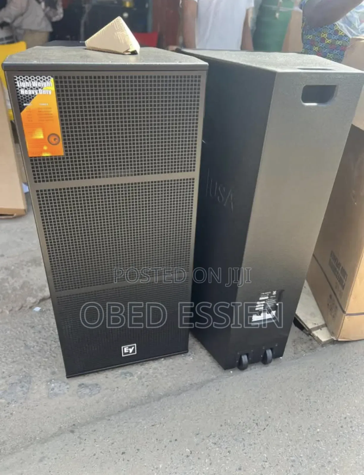 Double Mid 15” Speakers