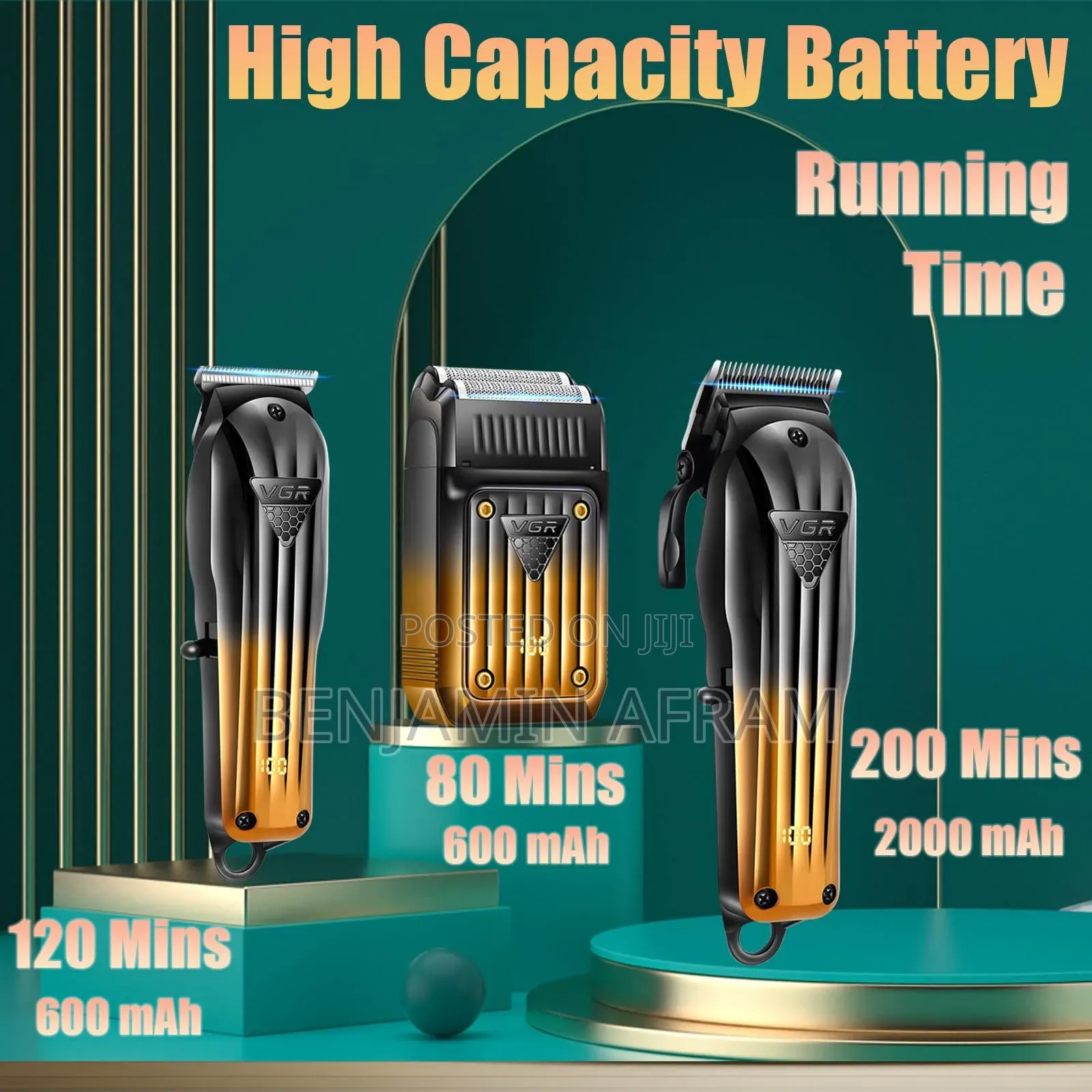 Rechargeable Hair Clippers v-644