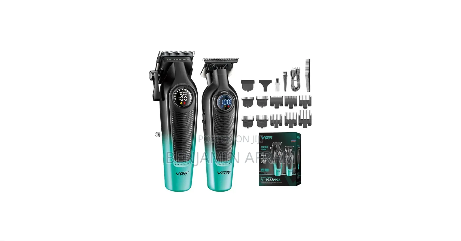 Cordless 2 in 1 Barbering Machine. VGR