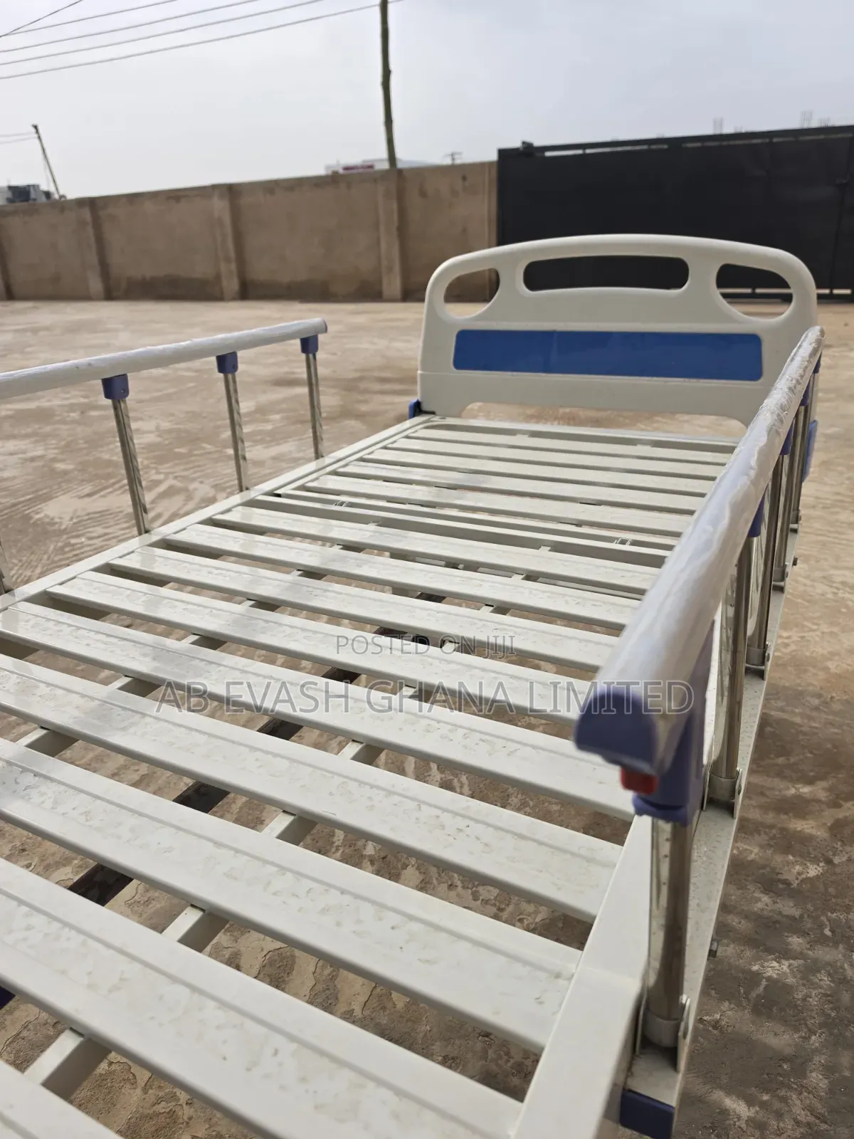 Crank Hospital Bed With Mattress