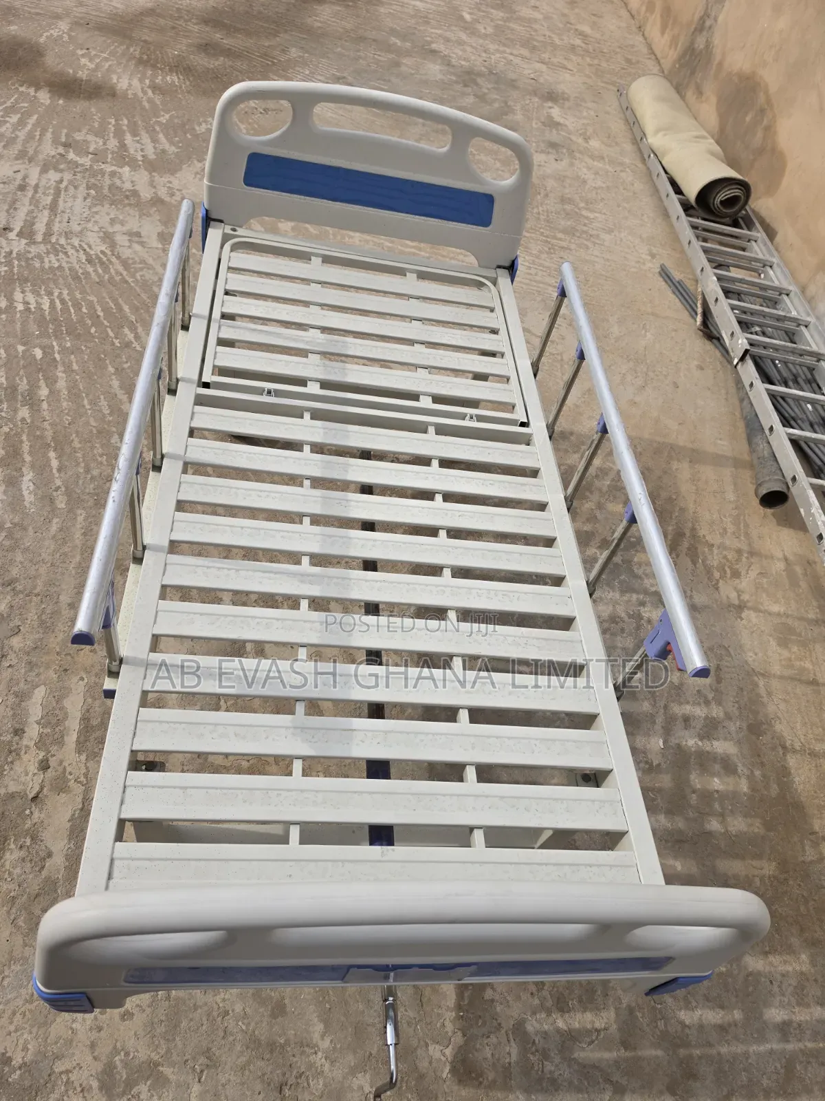 Crank Hospital Bed With Mattress