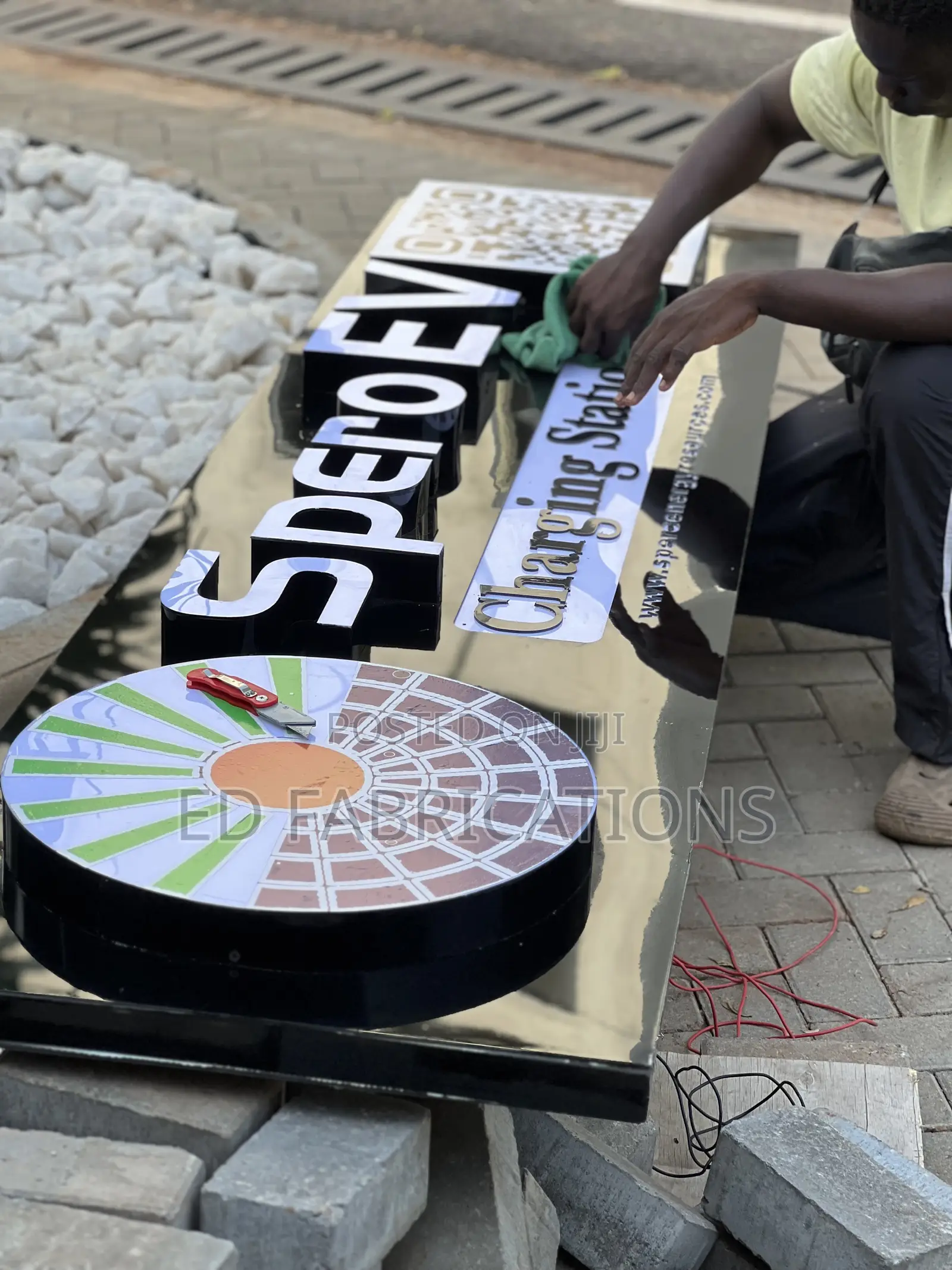 3d Signage With Light