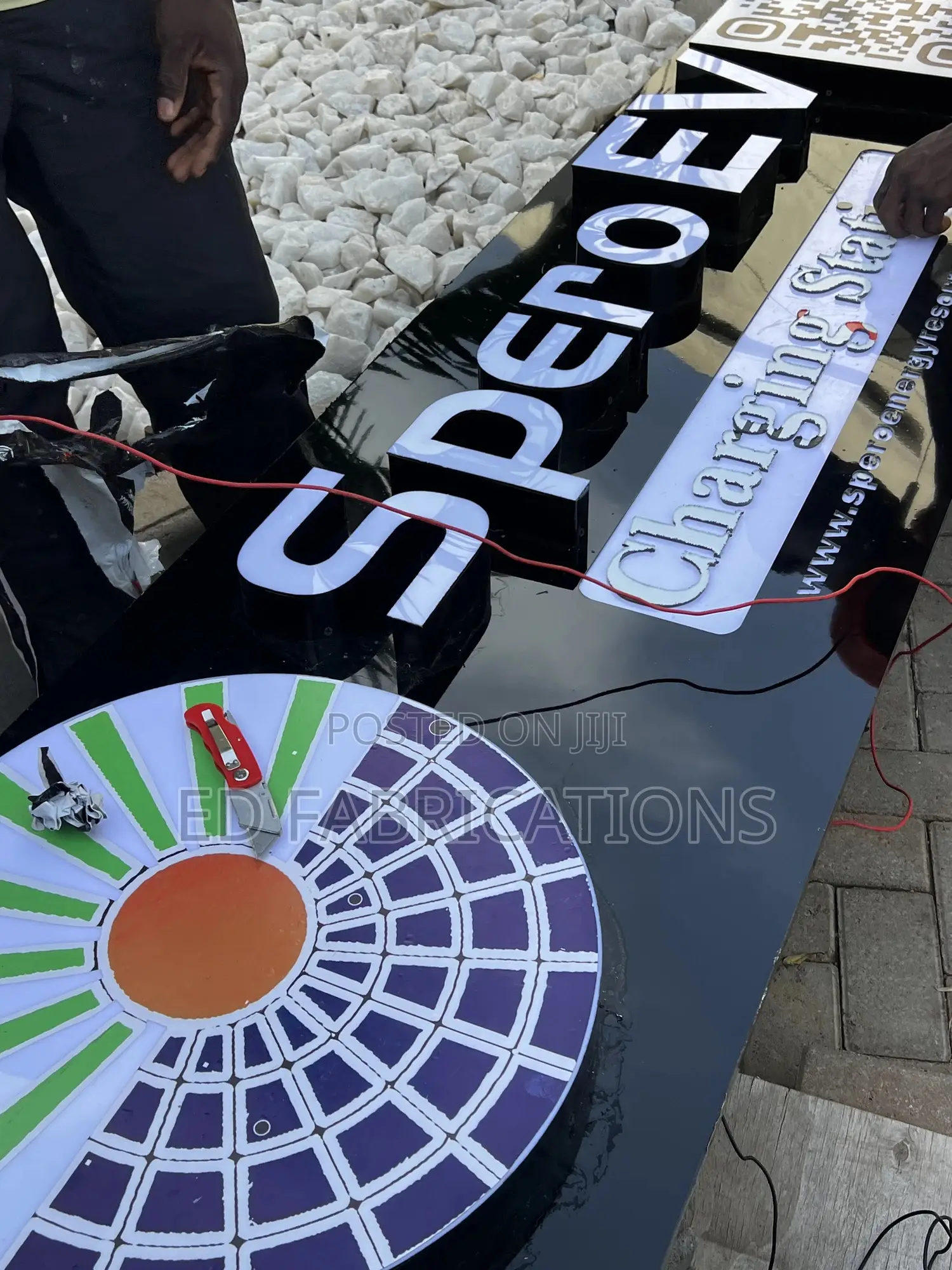3d Signage With Light